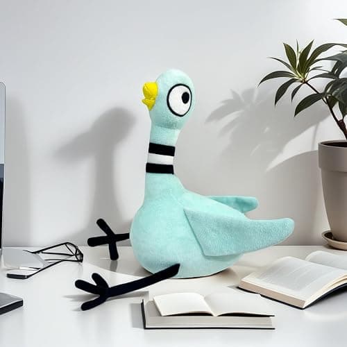 WXXCDB 12‘’ Pigeon Stuffed Animal Pigeon Plush,Soft Stuffed Bird Stuffed Animal Toy for Kids Boys Girls Gifts, Home Decor Plushies thumbnail 7