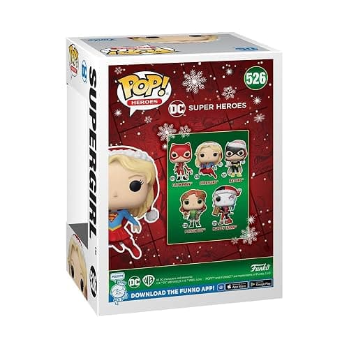 Funko POP Heroes: Holiday '24 – Supergirl - DC Comics - Collectable Vinyl Figure - Gift Idea - Official Merchandise - for Kids & Adults - Comic Books Fans - Model Figure for Collectors and Display thumbnail 3