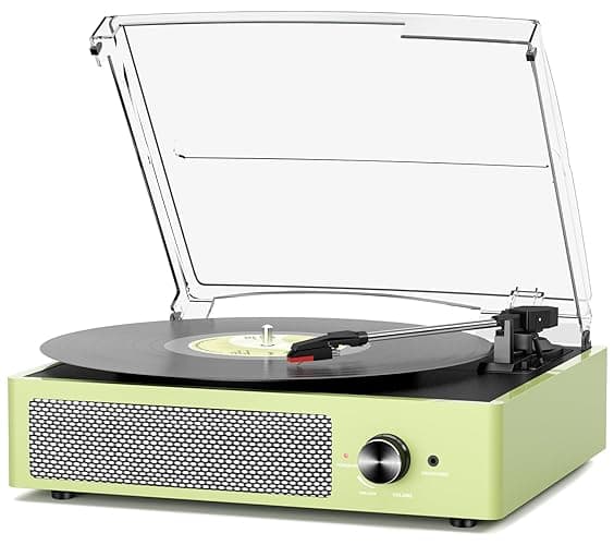 Vintage Vinyl Record Player