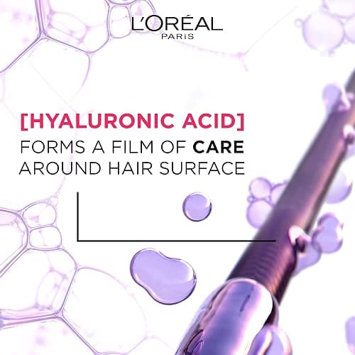 L'Oreal Paris Elvive Hydra Hyaluronic Shampoo, Conditioner and Serum Set with Hyaluronic Acid, Hair Care Treatment with Anti Frizz Spray for Dry Hair, Shampoo 500ml, Conditioner 400ml, Serum 150ml thumbnail 4