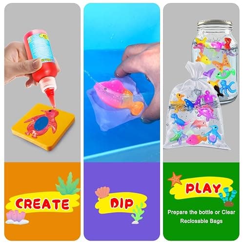 UNGLINGA Magic Water Elf Toy Kit for Kids - 8 Colors Toys Craft Creative Birthday Gifts for Boys Girls Age 5 6 7 8 9 10 11 12 thumbnail 2
