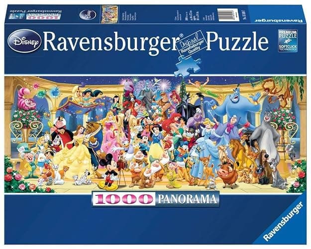 Ravensburger Disney Panoramic Jigsaw Puzzle (1000 Piece) - Image 1