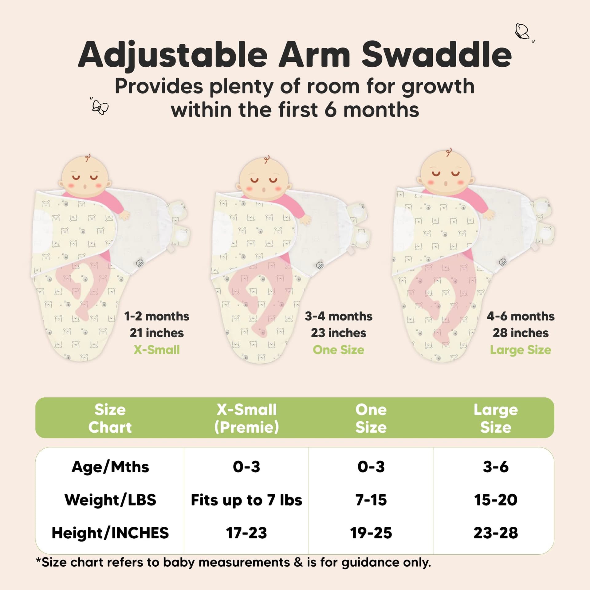 KeaBabies 3-Pack Organic Baby Swaddles for Newborns, Infant (Bumble Bear, OS) thumbnail 6
