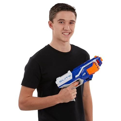 NERF Disruptor Elite Blaster - 6-Dart Rotating Drum, Slam Fire, Includes 6 Official Nerf Elite Darts - for Kids, Teens, Adults (Amazon Exclusive) thumbnail 8