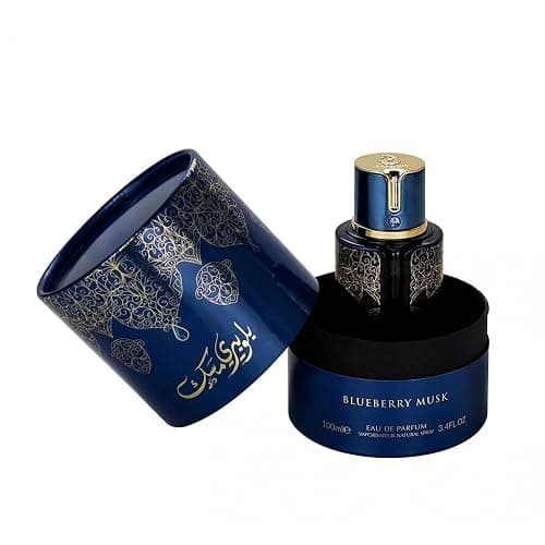 BlueBerry Musk Unisex Perfume, Long Lasting Cologne for Men and Women 3.4 Fl. Oz. Eau de Parfum Natural Spray thumbnail 4