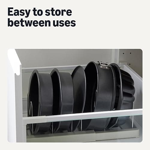 Amazon Basics Nonstick Round Cake Pan, Dishwasher and Oven-Safe, 9 in., Set of 2 thumbnail 6