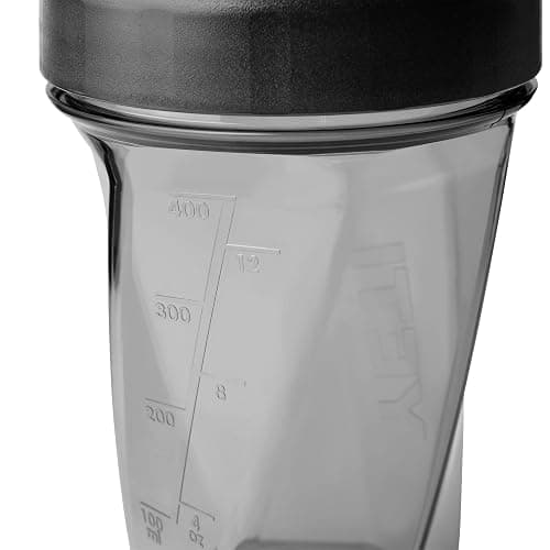 YETI Yonder Helimix Vortex Blender Shaker Bottle Holds up to 20oz | No Blending Ball or Whisk | USA Made | Portable Pre Workout Whey Protein Drink Shaker Cup | Dishwasher Safe, Charcoal thumbnail 6