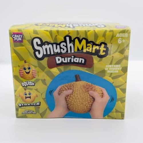 Smushmart Durian Squishy Toy | Durian Fruit thumbnail 4