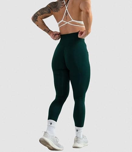 Gymreapers Infinity Seamless Workout Leggings for Women High Waist Seamless Leggings for Exercise Running Active Yoga Pants thumbnail 2