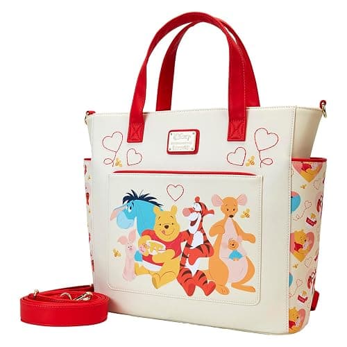 Loungefly Disney Winnie The Pooh Love Convertible Backpack and Tote Bag thumbnail 8