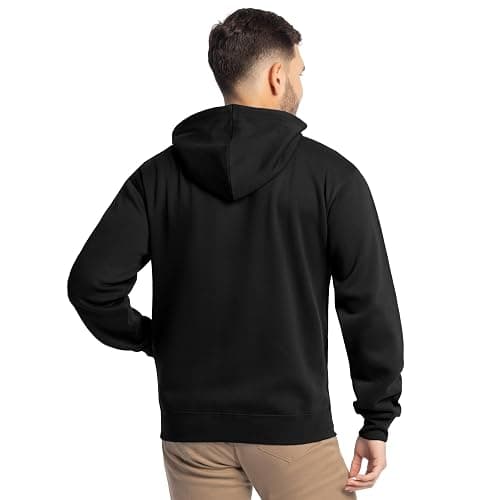 Fruit of the Loom Eversoft Fleece Full Zip Hoodie Sweatshirt thumbnail 2