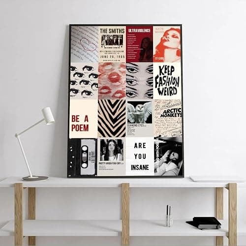 KBKBART 50Pcs Downtown Girl Room Decor, Y2k Wall Art Prints for Bedroom, Coquette Wall Collage Kit for Room Aesthetic, 4"x6" Vintage Photo Collage Kit Pictures, Retro Rockstar Posters Dorm Decor thumbnail 5