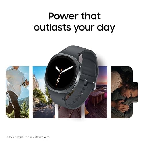 Samsung Galaxy Watch 8 (2025) 44mm Bluetooth Smartwatch, Cushion Design, Fitness Tracker, Sleep Coaching, Running Coach, Energy Score, Heart Rate Tracking, Graphite [US Version, 2 Yr Warranty] thumbnail 7