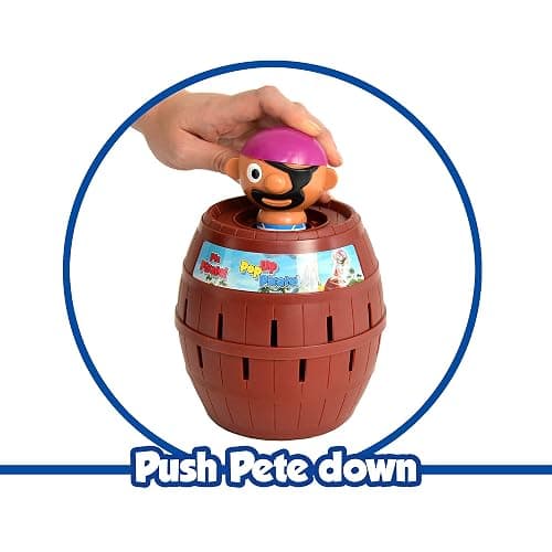 TOMY Pop Up Pirate Board Game - Family and Preschool Kids Games for Family Game Night - Winter Break Activities- Girls and Boys Games - 2-4 Players - Ages 4 Years and Up thumbnail 4