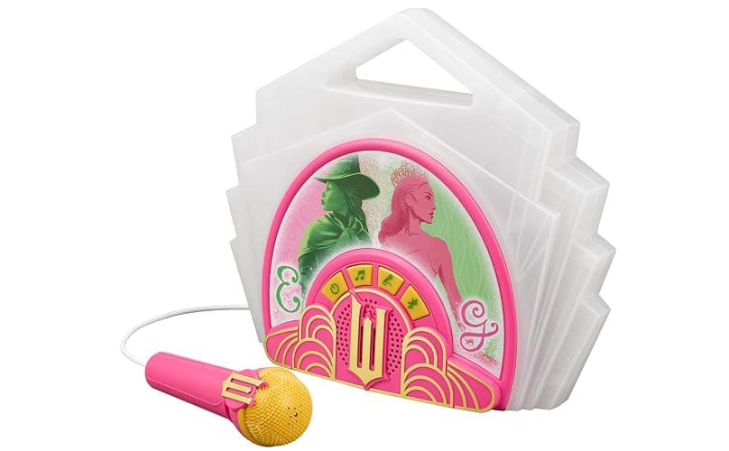 eKids Wicked Karaoke Microphone with Bluetooth Speaker for Fans of Wicked Toys, Kids Karaoke Machine with Built in Music, Great for Kids thumbnail 9
