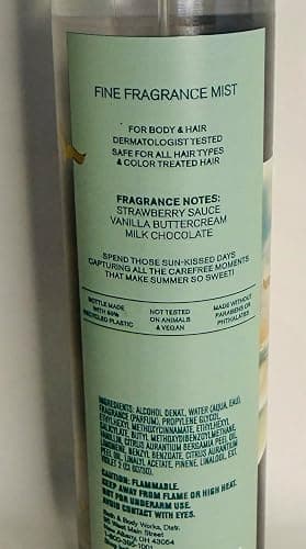 Bath & Body Works Neapolitan Ice Cream Fine Fragrance Mist – Strawberry Vanilla Chocolate Body Spray thumbnail 2