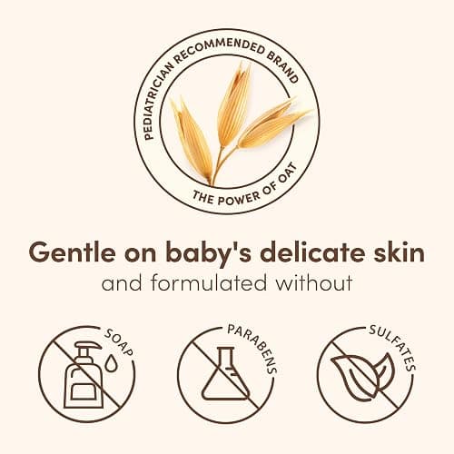 Aveeno Baby Bathtime Solutions Mommy & Me Gift Set, Baby Wash & Shampoo, Calming Bath, Daily Moisturizing Lotion and Stress Relief Body Wash for Mom, Colloidal Oat, Baby Bath Essentials, 4 items thumbnail 7