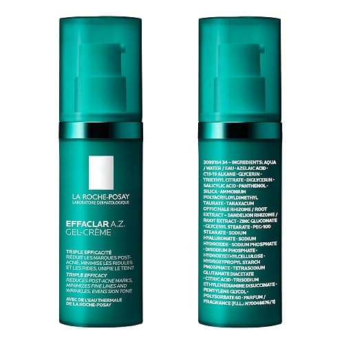 La Roche-Posay Effaclar A.Z. Gel-Cream, Trattamento Anti-Imperfezioni e Anti-Invecchiamento, Purifica la Pelle, Corregge le Macchie Pigmentarie, Arricchito con Acido Azelaico e Acido Ialuronico, 40 ml thumbnail 8