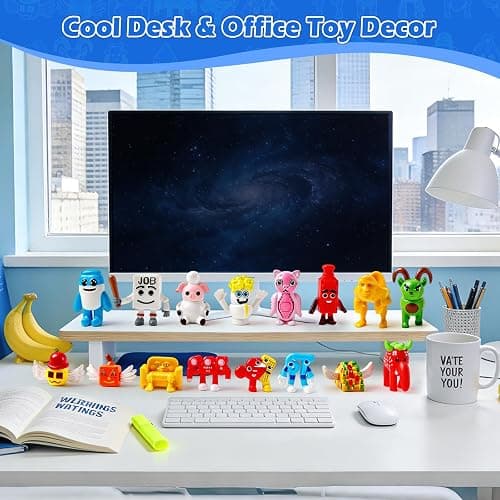 HANJIEJIE 24Pcs Steal a Brainrot Toys Action Figure Set, Steal a Brainrots 67 Los Tralaleritos Toy Figures, Collectible Brain-Rot Toy Gift for Fans thumbnail 7