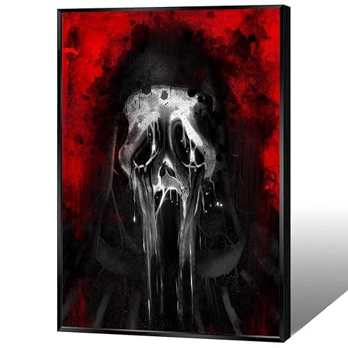 Scream halloween canvas posters - Image 1