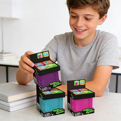 Nice Cube - Sensory Toy with a Super Solid Squish Nice Square Shape Anxiety Sensory Squishy Fidget Toy Ice Cube Slow Rise (#002) thumbnail 2