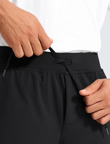 CRZ YOGA 4-Way Stretch Athletic Pants for Men 30" - Workout Lounge Casual Work Jogger with Zip Pocket thumbnail 5