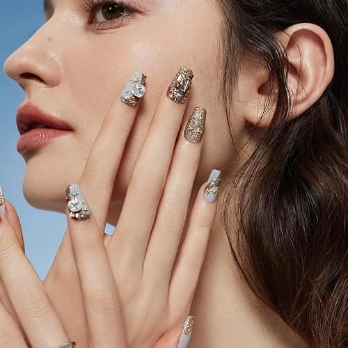 Nagelkunst Schwammpinsel,200 Stück Nail Art Schwämme mit Metallgreifer,Nagels Zubehör Sponge,Nagel Pinsel,Maniküre Zubehör für Nägel,um eine Vielzahl von Gradient Nail Art Patterns zu Erstellen thumbnail 3