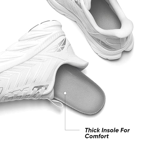 ALLSWIFIT Women's Slip On Walking Shoes Running Comfortable Tennis Breathable Non Slip Athletic Gym Workout Cross Training Fashion Sneakers thumbnail 7