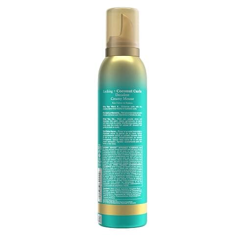 OGX Locking + Coconut Curls Decadent Creamy Mousse, 7.9 Ounce thumbnail 6