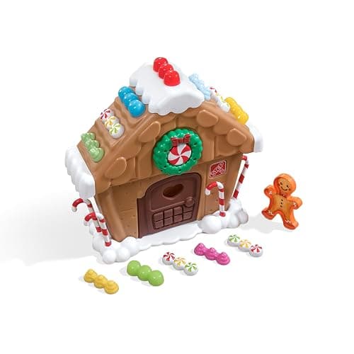 Step2 My First Gingerbread House, Kids Interactive Christmas Holiday Toy, Lights Up and Plays Music, Includes 20 Accessories, For Toddlers 1+ Years Old thumbnail 8