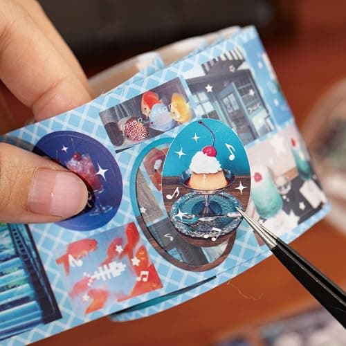 Bomichi 4 in 1 Japanese Stickers for Scrapbooks Laptop Water Bottles Skateboard Notebooks Phone Kindle, Cute Vinyl Stickers for Kids Teens Adults Girls thumbnail 2