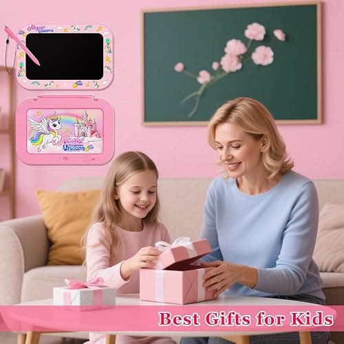 2 Pack LCD Writing Tablet for Kids,10Inch Colorful Reusable Electronic Toddler Doodle Board Drawing Tablet Pads,Educational Learning Toys Gifts for 3 4 5 6 7 8 Year Old Girls (Pink&Purple-10IN) thumbnail 2