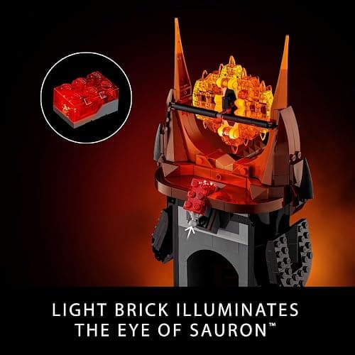 LEGO Icons Lord of The Rings Barad-dûr Building Set for Adults - Lord of The Rings Collectible for Fans - Includes 6 Minifigures - Gift for Men and Women - 10333 thumbnail 4