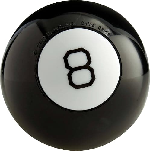 Mattel Games Magic 8 Ball Novelty Fortune-Telling Toy, Retro Look for Kids, Grown-Ups, Families, Parties & Travel (Amazon Exclusive) thumbnail 2