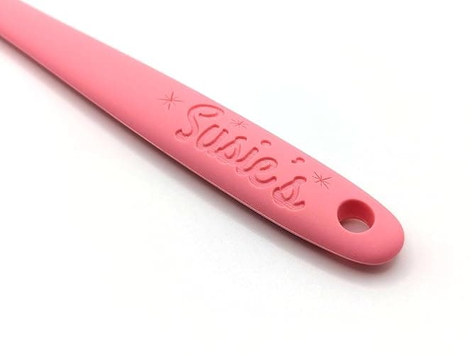 Customizable Silicone Spatula - Personalized Kitchen Tool for Unique Cooks - Heat-Resistant, Non-Stick, and Ergonomic - Your Name Embossed - Perfect Gift Idea (Pink) thumbnail 6