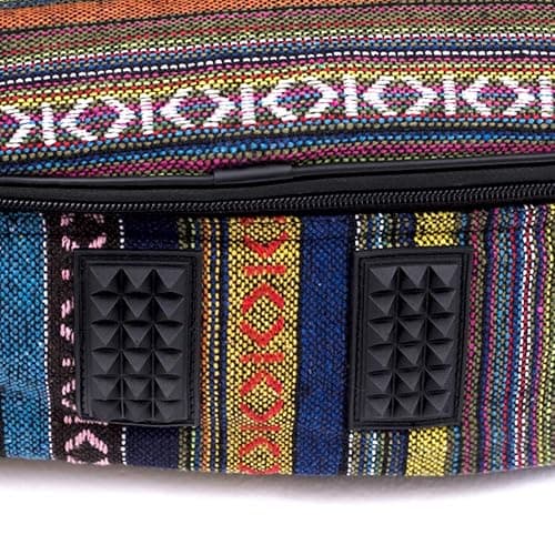Glenmi 40 41 Inch Acoustic Guitar Case Gig Bag With 3D Pockets,Neck Protector Pillow Pad,Bohemian Style,12mm Sponge Padded thumbnail 5