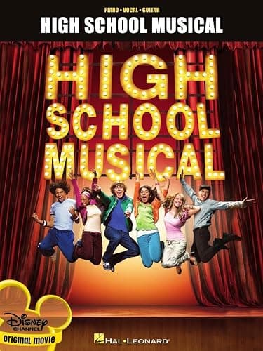 High School Musical - Vocal Selections: Piano/Vocal/Guitar Songbook | 9 Songs from the Disney Movie Soundtrack Sheet Music | Piano, Voice, and Guitar Arrangements for All Skill Levels - Image 1
