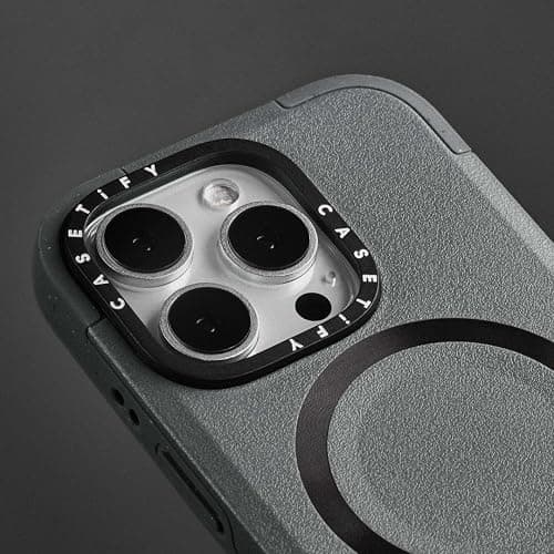 CASETiFY Force Case for iPhone 16 Pro [Slim / 6.6 ft. 3X Military Grade Drop Protection/Compatible with Magsafe] - Black thumbnail 3