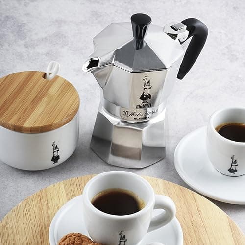BIALETTI Moka Express 6-Cup Aluminum Stovetop Espresso Maker, Silver thumbnail 10