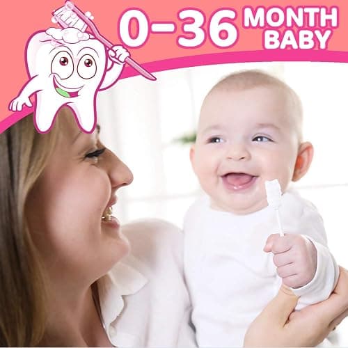 102PCS Baby Tongue Cleaner, Newborn Baby Oral Cleaner, Disposable Infant Gum Cleaner, Gauze Dental Care for 0-36 Months + 1 Finger Toothbrush with Case thumbnail 6