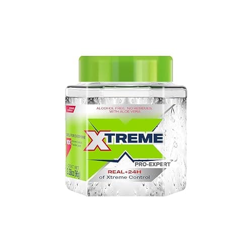 Xtreme Professional Hair Styling Gel, Clear, 10X Control Fixation Level, 8.81 oz, 3 Pack thumbnail 2