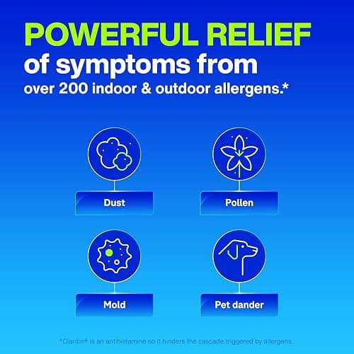 Claritin Allergy Medicine for Adults, 24-Hour Non-Drowsy Loratadine 10mg Pills, Antihistamine, 30 Tablets + 1ct On-The-Go Relief thumbnail 11