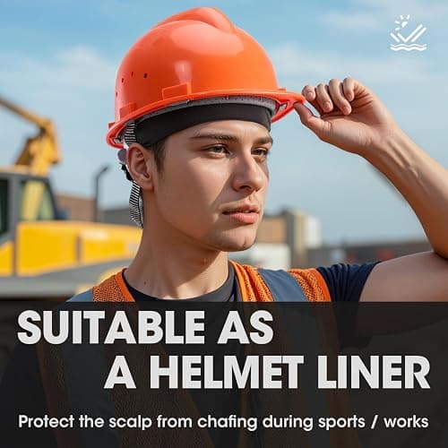 THINDUST 3Pcs Breathable Mesh Skull Cap,Lightweight Quick Dry Sports Helmet Liner for Men Women, Cooling Cycling Beanies thumbnail 4