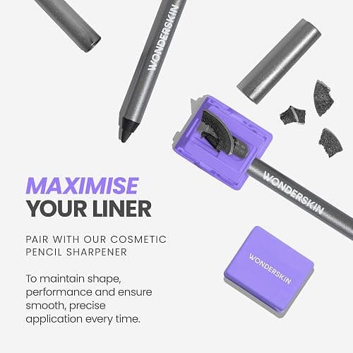 Wonderskin Eyeliner Pencil 1440 Longwear Eyeliner Waterproof & Smudge Proof | Waterproof deep black eyeliner, smudge-proof formula glides on smoothly for precise, long-lasting definition. thumbnail 3