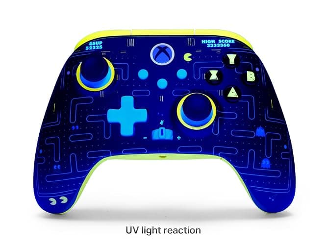 PowerA Wireless Controller for Xbox Series X|S - PAC-MAN SE, hall effect thumbsticks, low latency wireless, officially licensed, works with Xbox One and Windows 10/11 thumbnail 9