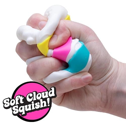 Schylling Needoh Peace O Cake - Sensory Squeeze Toy - Colors May Vary thumbnail 3