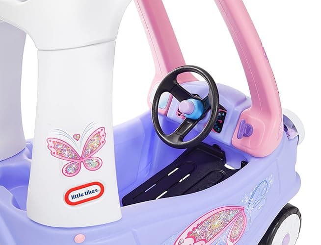 Little Tikes Fairy Cozy Coupe (Amazon Exclusive) Large - Multicolor - Large thumbnail 5