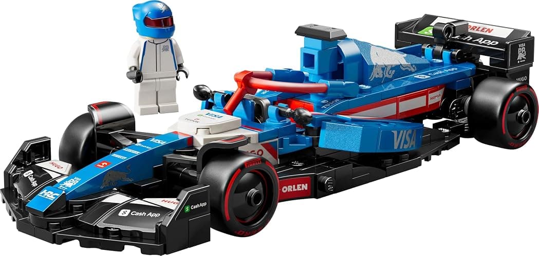 LEGO Speed Champions Voiture F1 Visa Cash App RB VCARB 01 - Maquette à Construire d'un véhicule de Formule 1 - Minifigurine Collector de Pilote de Course - Idée de Cadeau pour Adulte 77246 - Visa Cash App RB VCARB 01 F1 Car 77246 thumbnail 3