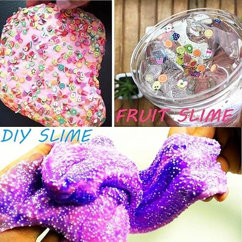 DECORA 8 Cases of Fruit Cake Flower Animal Slices Perfect for Sticking to Slime, DIY Crafts, Nail Art and Decoration thumbnail 7