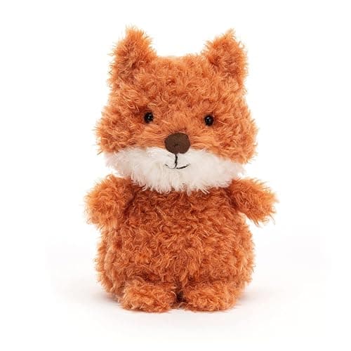 Jellycat Little Fox Stuffed Animal, 7 inches - Woodland Plush Toy - Classic Children's Gift thumbnail 6